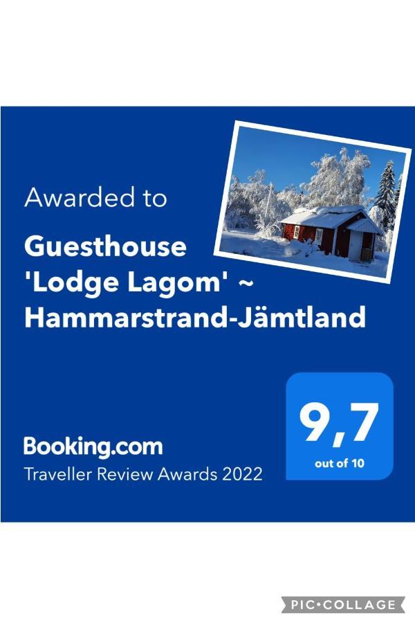 Luxury Guesthouse 'Lodge Lagom' - Hammarstrand-Jaemtland Kültér fotó